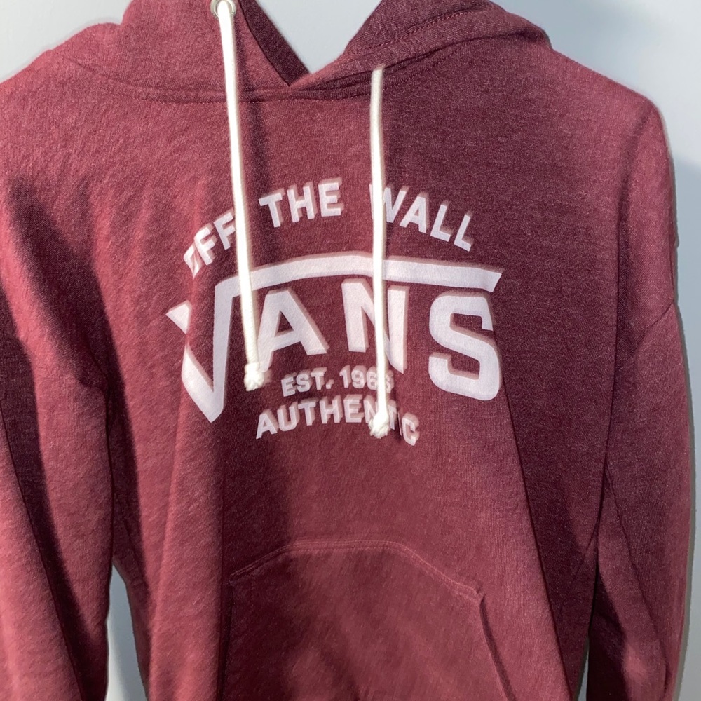 Vans Maroon Sweatshirt